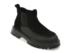 Ghete EPICA negre, LN58, din piele naturala imagine