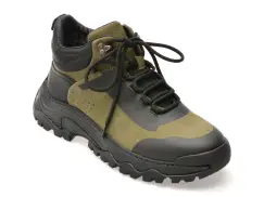 Ghete EPICA negre, LN60, din piele naturala imagine