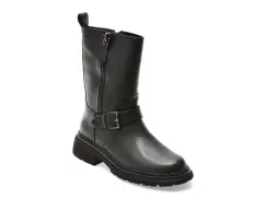 Ghete EPICA negre, W389D8, din piele naturala imagine