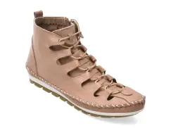 Ghete FLAVIA PASSINI gri, 2175, din piele naturala imagine