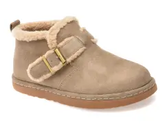 Ghete FLAVIA PASSINI gri, 231035, din piele intoarsa imagine