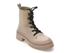 Ghete FLAVIA PASSINI gri, 902VZN, din piele naturala imagine