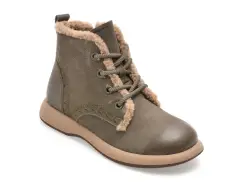 Ghete FLAVIA PASSINI kaki, 74366, din nabuc imagine