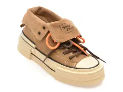 Ghete FLAVIA PASSINI maro, 20516, din piele intoarsa imagine