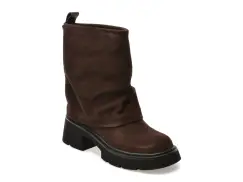 Ghete FLAVIA PASSINI maro, 56153, din piele intoarsa imagine