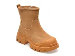 Ghete FLAVIA PASSINI maro, 7310, din piele intoarsa imagine