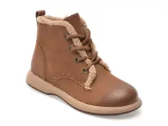 Ghete FLAVIA PASSINI maro, 74366, din nabuc imagine