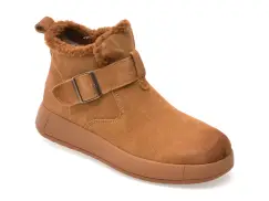 Ghete FLAVIA PASSINI maro, 82318, din piele intoarsa imagine