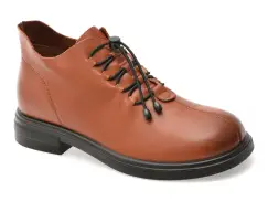 Ghete FLAVIA PASSINI maro, 9821, din piele naturala imagine