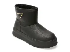 Ghete FLAVIA PASSINI negre, 1112, din piele naturala imagine