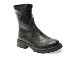 Ghete FLAVIA PASSINI negre, 38227, din piele ecologica imagine