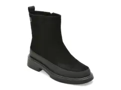 Ghete FLAVIA PASSINI negre, 38383, din piele intoarsa imagine