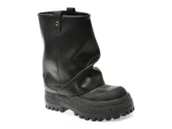 Ghete FLAVIA PASSINI negre, 56083, din piele naturala imagine