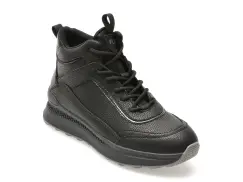 Ghete FLAVIA PASSINI negre, 82011, din piele naturala imagine