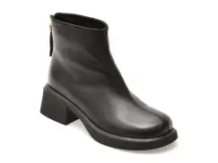 Ghete FLAVIA PASSINI negre, 887, din piele naturala imagine