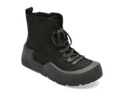 Ghete FLAVIA PASSINI negre, X003, din piele naturala imagine