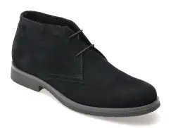 Ghete GEOX bleumarin, U0458A, din piele intoarsa imagine