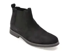 Ghete GEOX bleumarin, U2658A, din piele intoarsa imagine