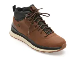 Ghete GEOX maro, U56HMC, din piele naturala imagine
