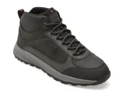 Ghete GEOX negre, U56EZA, din piele ecologica imagine