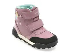 Ghete GEOX roz, B566MD, din piele ecologica imagine