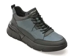 Ghete GRYXX albastre, 58623, din piele naturala imagine