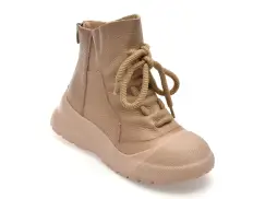 Ghete GRYXX bej, 15116, din piele naturala imagine