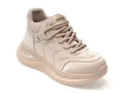 Ghete GRYXX bej, 5K718, din piele ecologica imagine