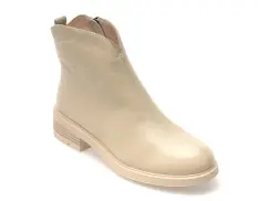 Ghete GRYXX bej, X2117, din piele naturala imagine