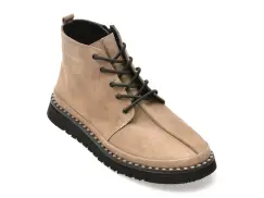 Ghete GRYXX gri, 251KS15, din piele intoarsa imagine