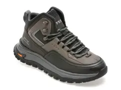 Ghete GRYXX gri, 93590, din piele naturala imagine