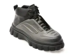 Ghete GRYXX gri, LN39, din piele naturala imagine