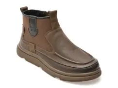 Ghete GRYXX kaki, 58200, din piele naturala imagine