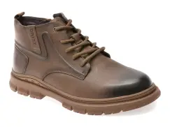 Ghete GRYXX kaki, 8853, din piele naturala imagine