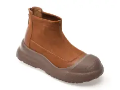 Ghete GRYXX maro, 15112, din piele naturala imagine