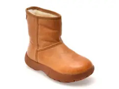 Ghete GRYXX maro, 2650, din piele naturala imagine