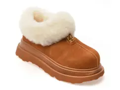 Ghete GRYXX maro, 3120, din piele intoarsa imagine