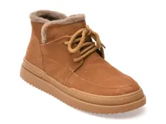 Ghete GRYXX maro, 36001, din piele intoarsa imagine