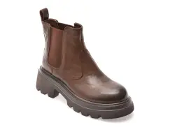 Ghete GRYXX maro, 38821, din piele naturala imagine