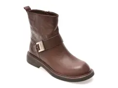 Ghete GRYXX maro, 5389, din piele naturala imagine