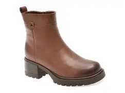 Ghete GRYXX maro, 5808, din piele naturala imagine