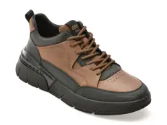 Ghete GRYXX maro, 58623, din piele naturala imagine