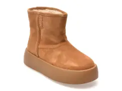 Ghete GRYXX maro, 624M125, din piele intoarsa imagine