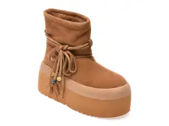 Ghete GRYXX maro, 6906, din piele intoarsa imagine