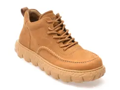 Ghete GRYXX maro, 80017, din piele naturala imagine