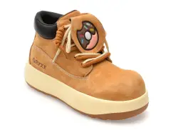 Ghete GRYXX maro, BC2536, din piele naturala imagine