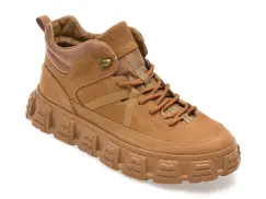 Ghete GRYXX maro, LN18, din piele naturala imagine