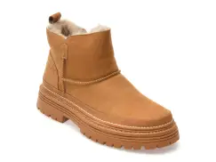 Ghete GRYXX maro, M521, din piele naturala imagine