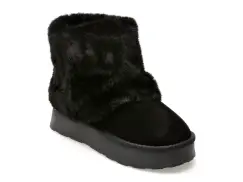 Ghete GRYXX negre, 239093, din piele intoarsa imagine