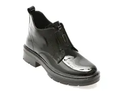Ghete GRYXX negre, 2404311, din piele naturala lacuita imagine